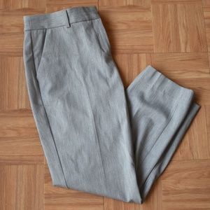 Express Gray Columnist Ankle Dress Pants
